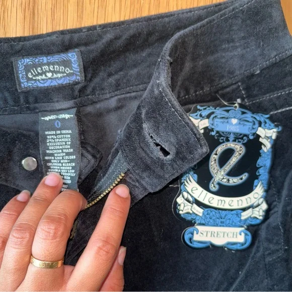 Vintage dead stock Ellemenno cargo mini skirt - Picture 4 of 6